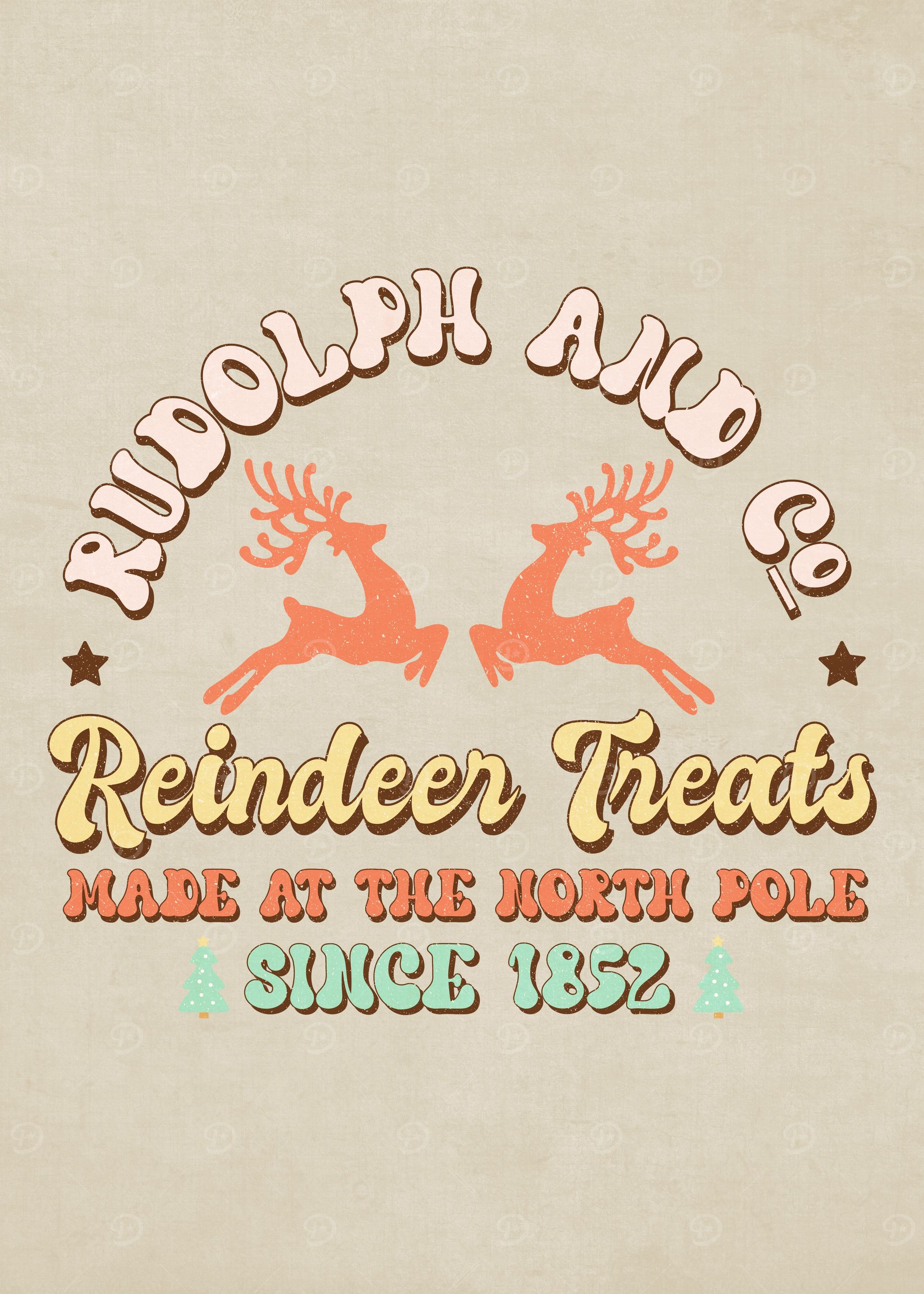 retro christmas xmas