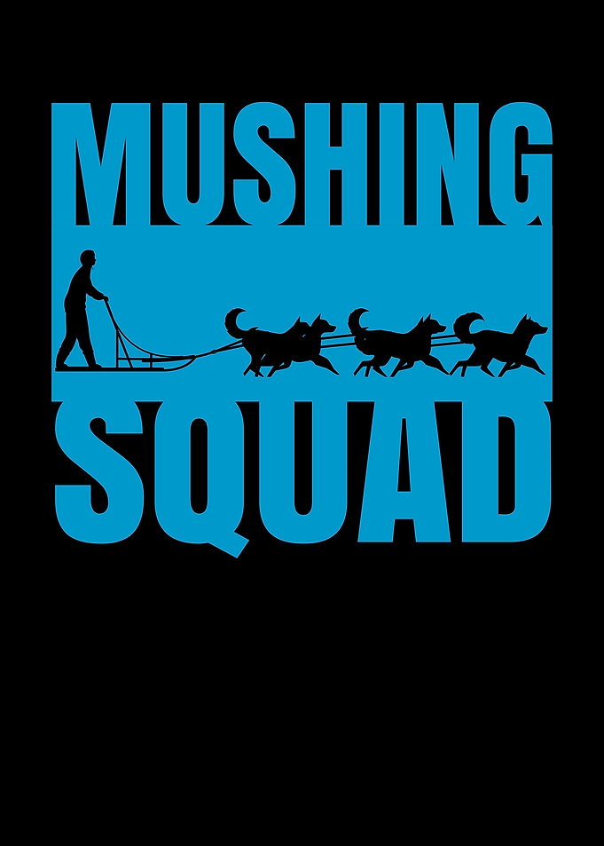 Funny Mushing Sleds Dog