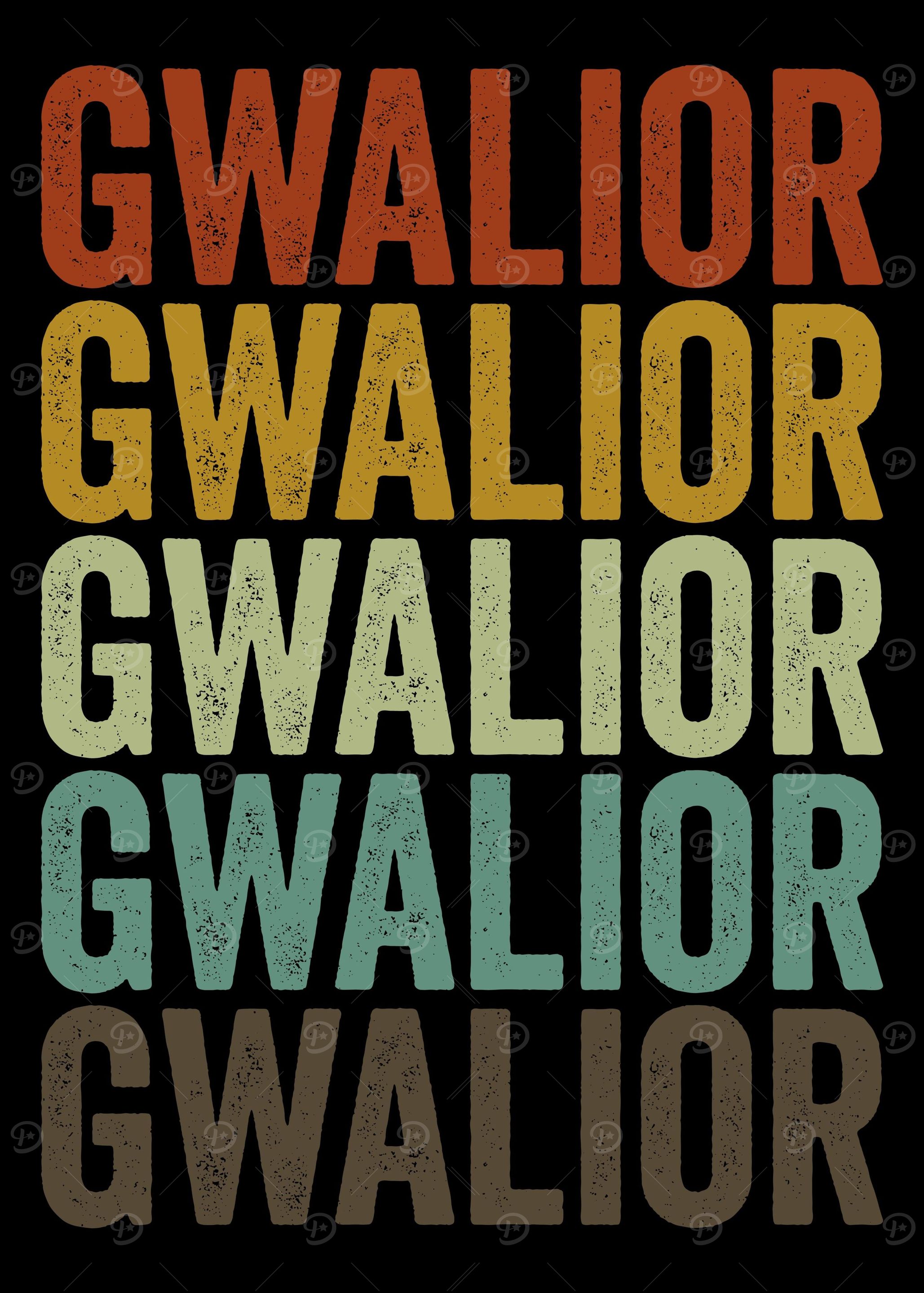 Gwalior India Retro
