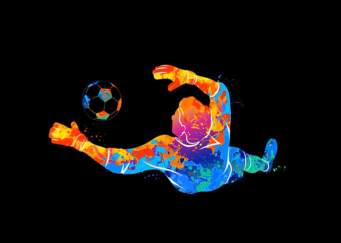 Football goalkeeper