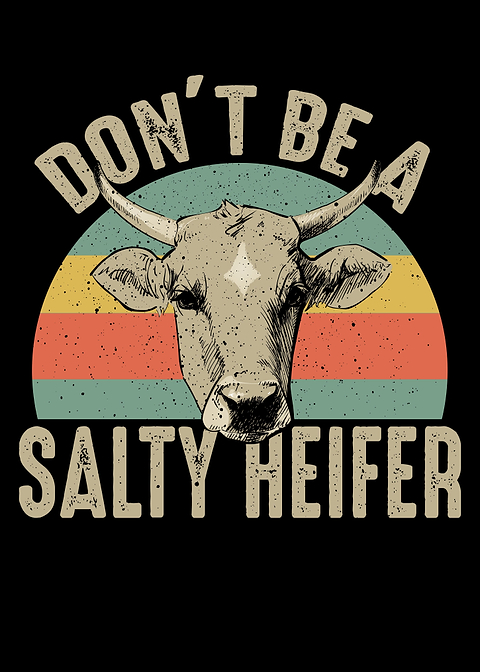 Dont Be A Salty Heifer