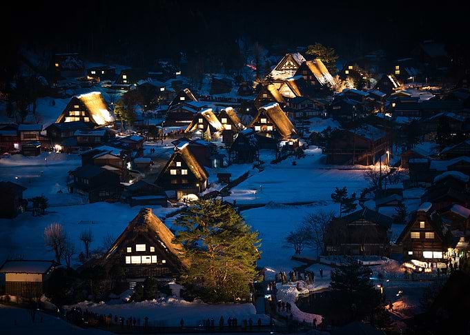 Quaint Japanese Village
