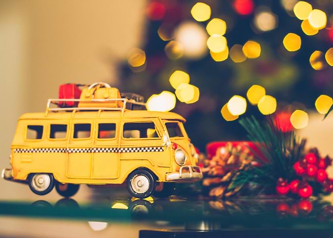 Christmas little car