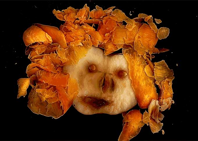 Halloween apple