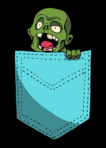 Zombie Chest Pocket