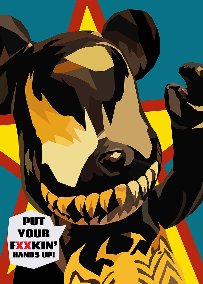 bearbrick pop art