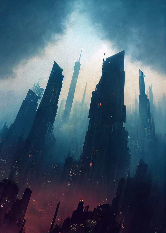 Cyberpunk megacities