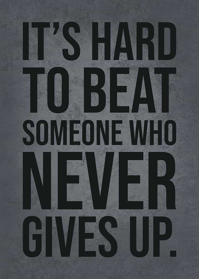 Never Give Up