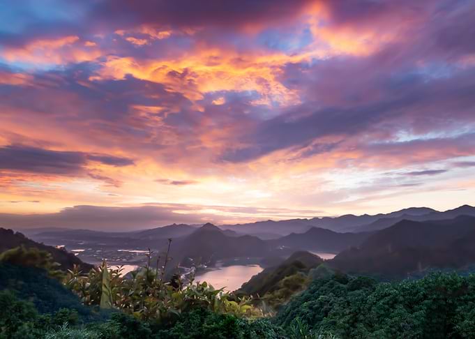 Taiwan Sunrise Scenery