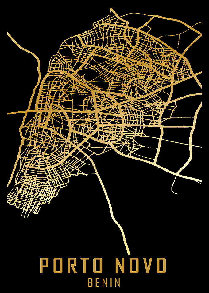 Porto Novo Benin City Map