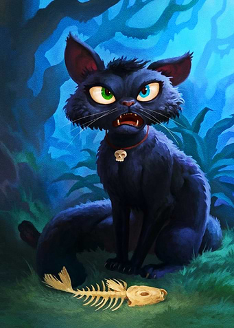 Cat eat Fish