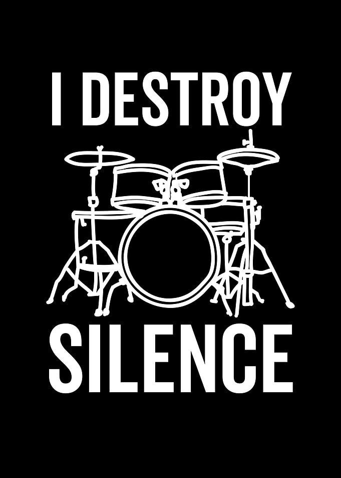 I Destroy Silence Drummer