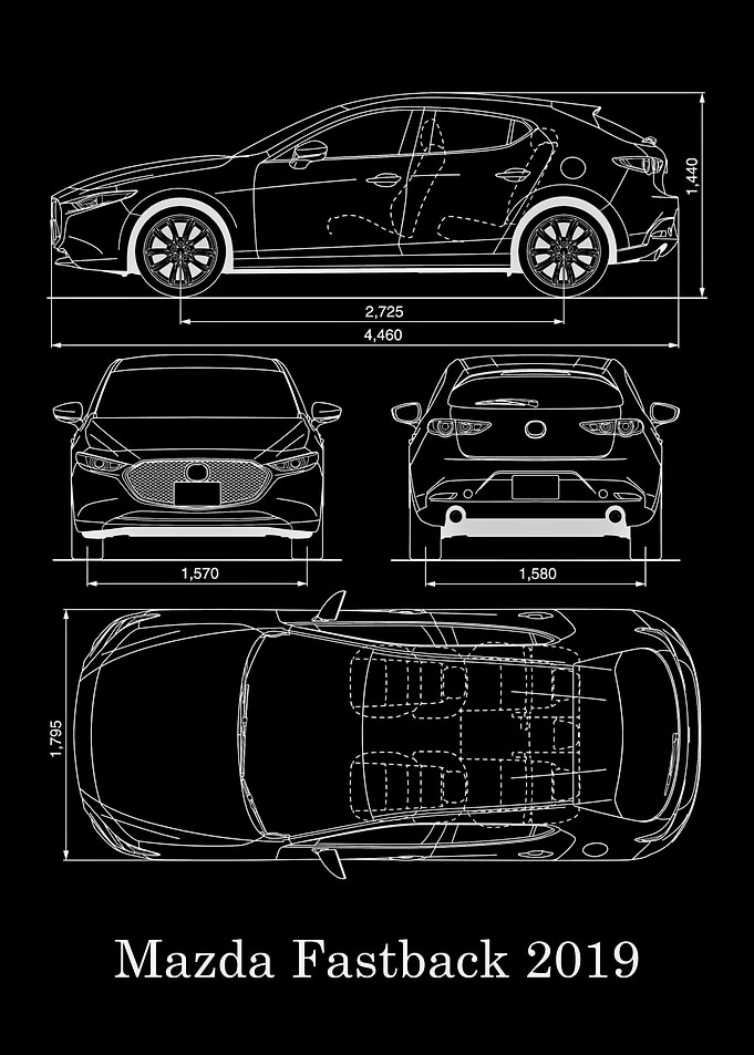Mazda Fastback 2019