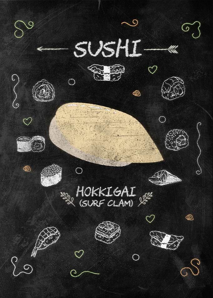 Hokkigai Surf Clam