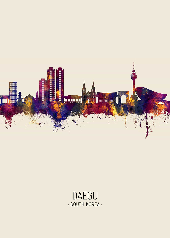 Daegu Skyline South Korea