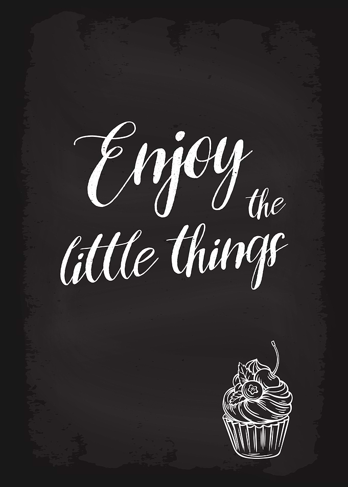 Enjoy little things Cake