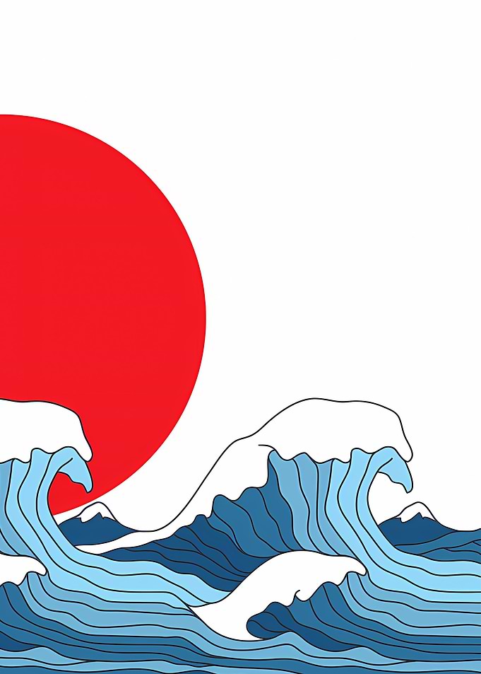 Japan Wave and Sun 2