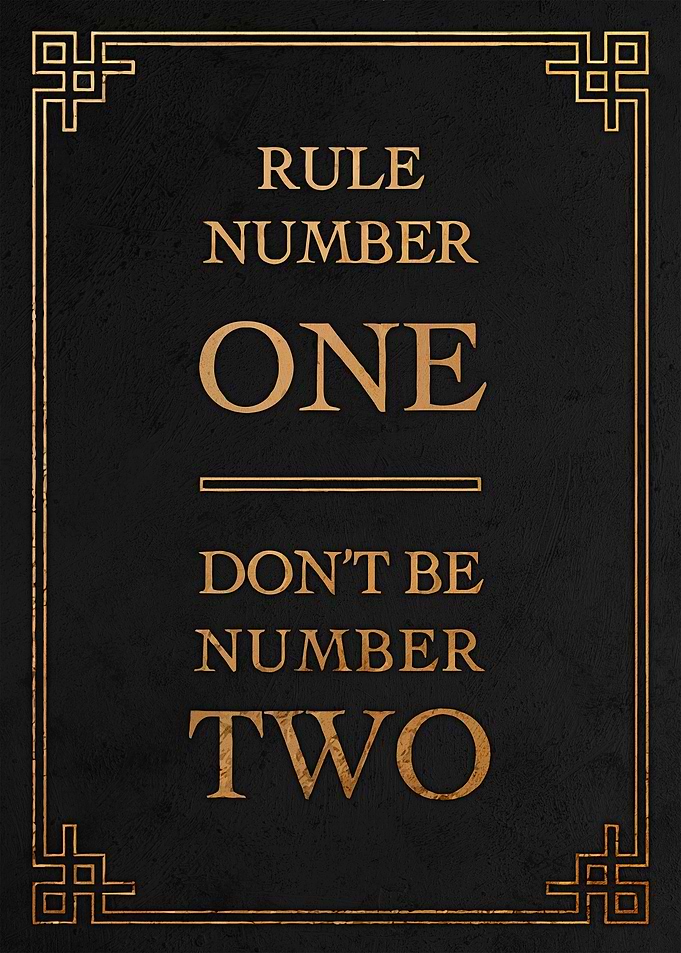 Rule Number One