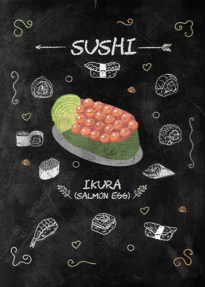 Ikura Salmon Egg
