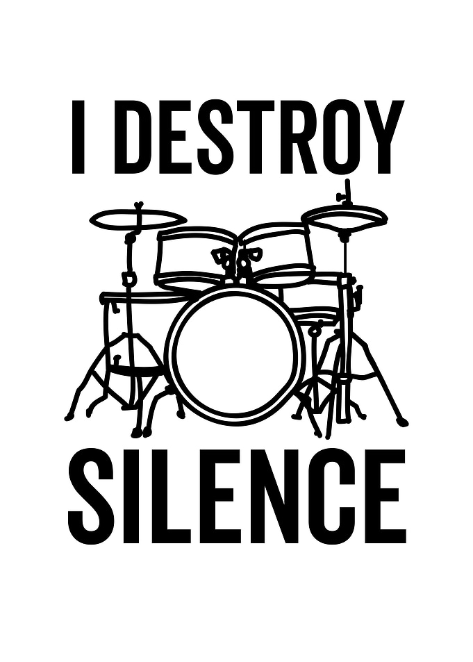 I Destroy Silence Drummer