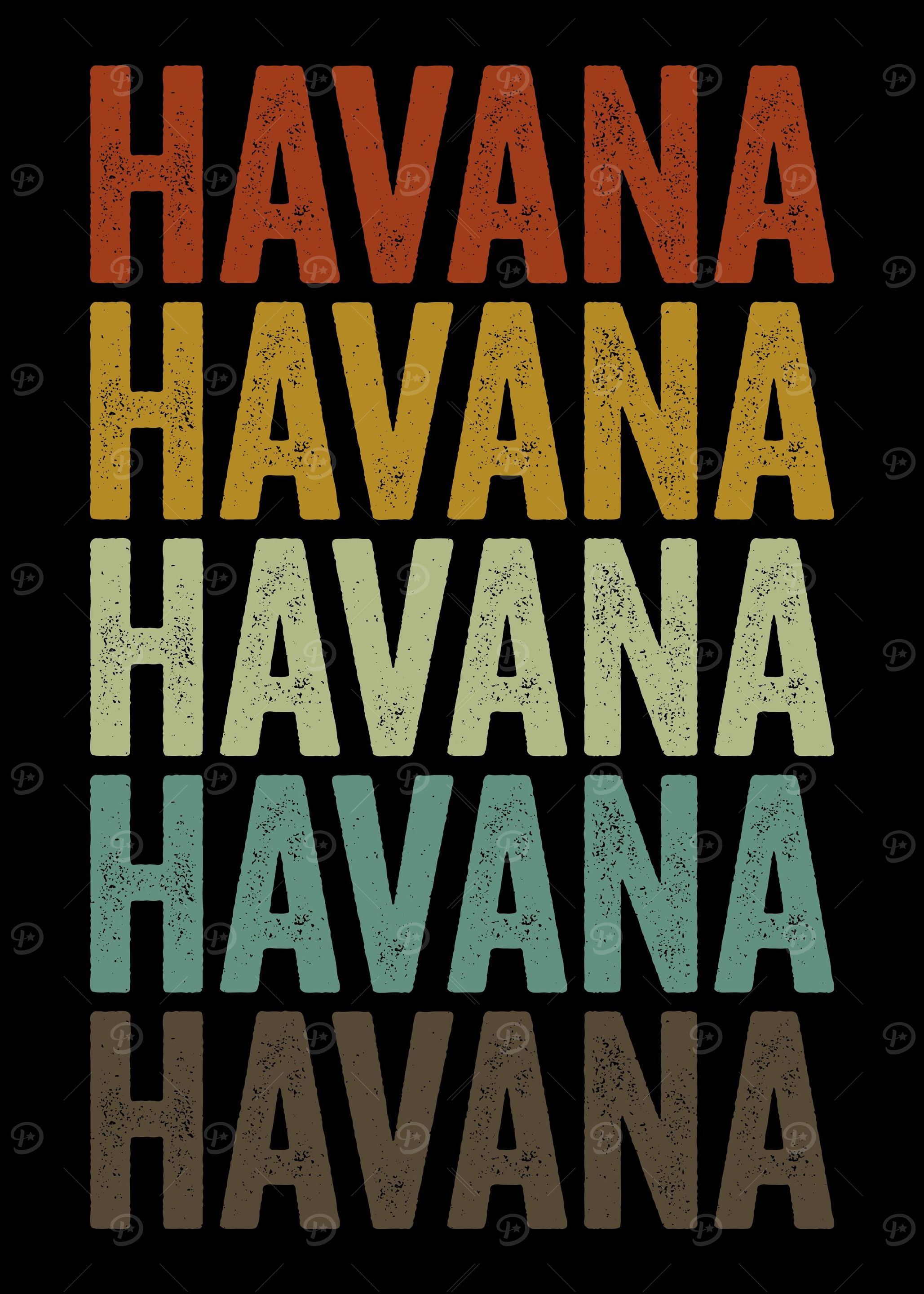 Havana Cuba Retro Vintage