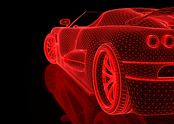 red Car Three Dimensional