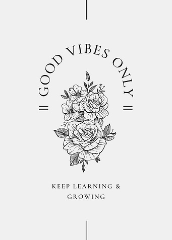 Good Vibes motivational