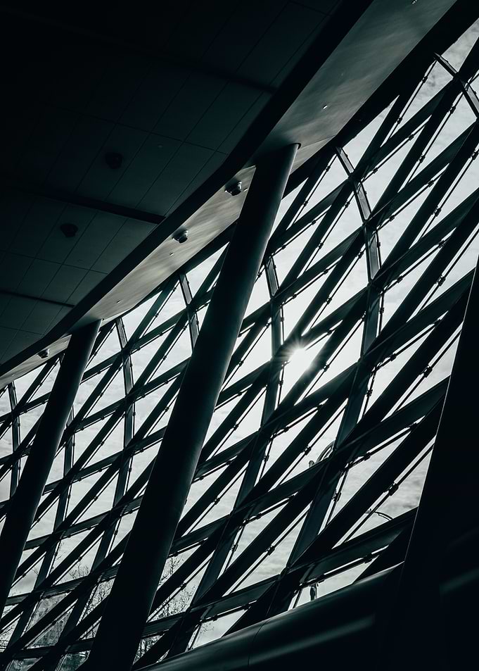 Through the windows