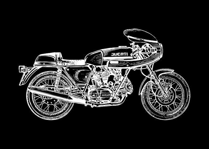motorcycle ducati 900