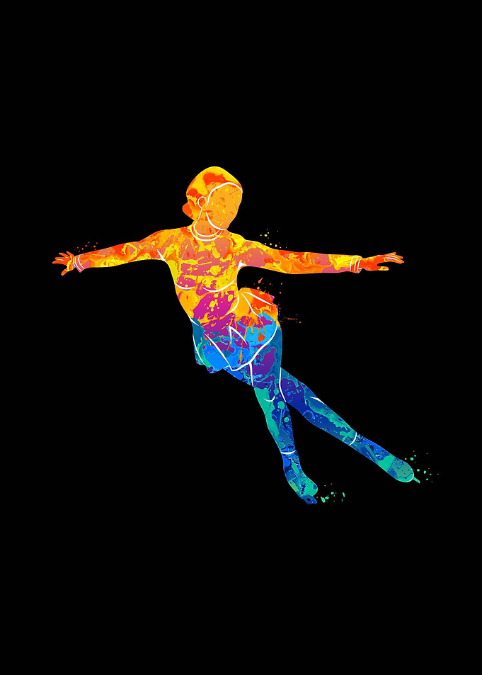 Winter sport figure
