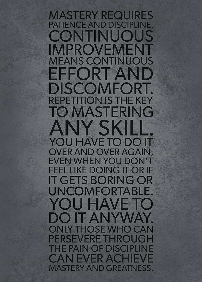 Mastery Of Skill