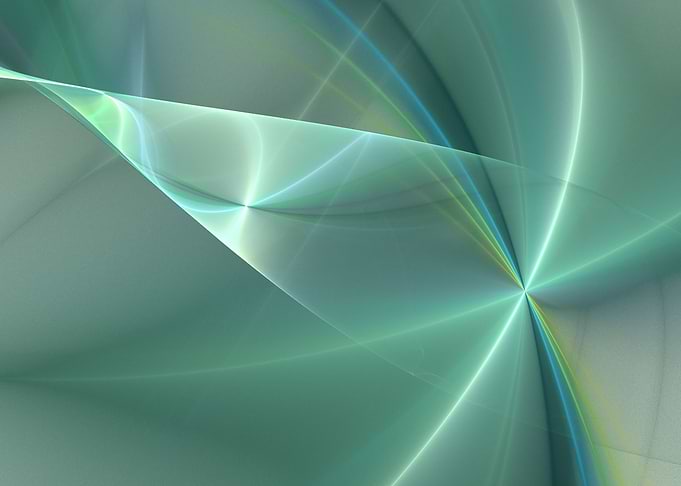 Abstract Blue Grey Green