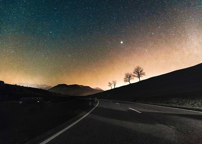 Night View of Space