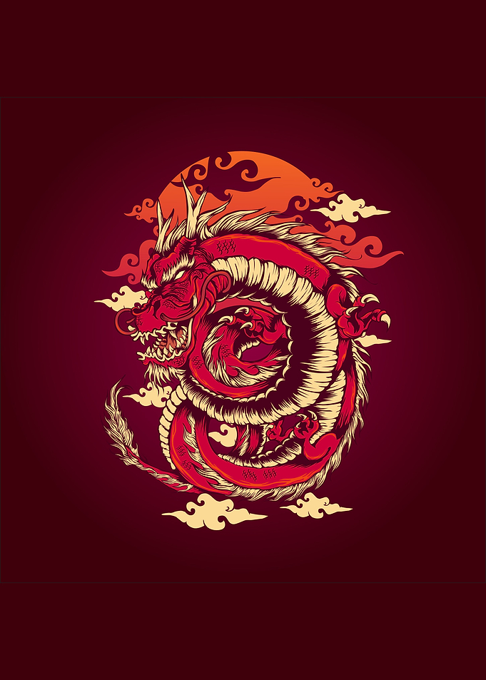 The red dragon
