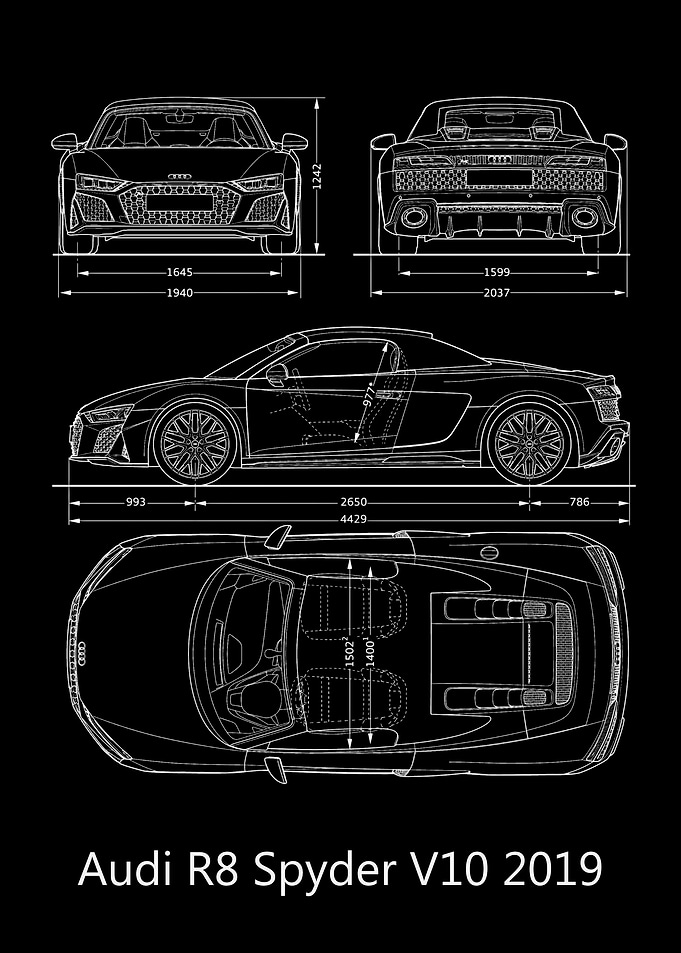 Audi R8 Spyder V10 2019