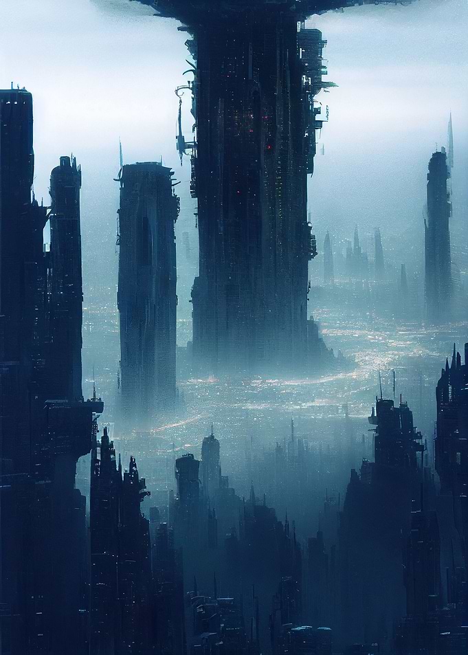 The center megabuilding