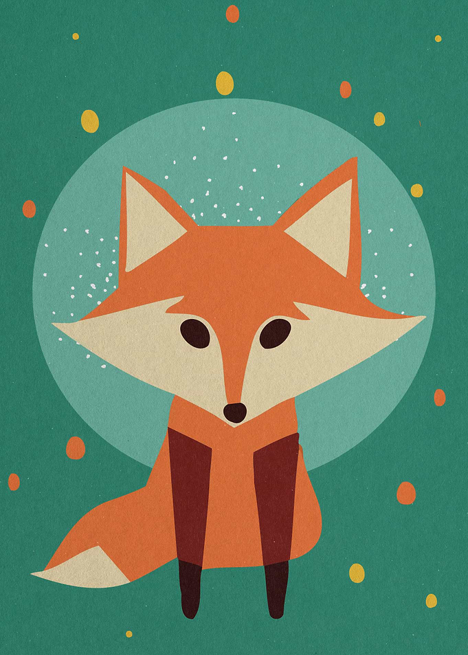 Cute fox