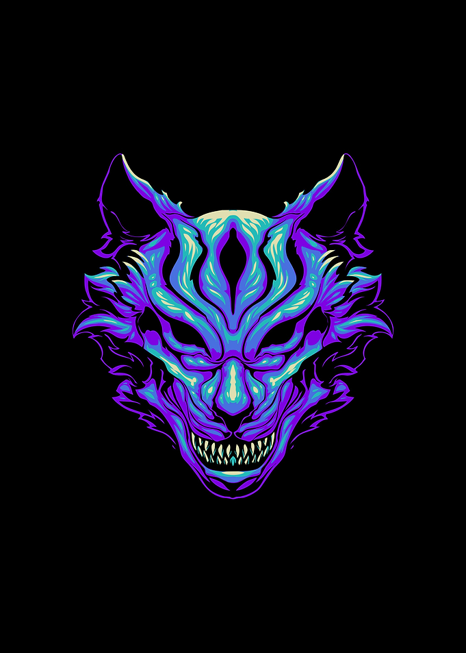 The wolf head