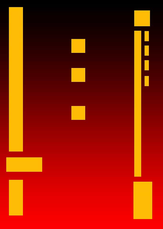 minimalist dark to road