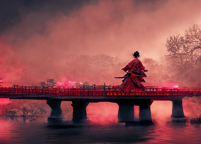 Walking in Japanese