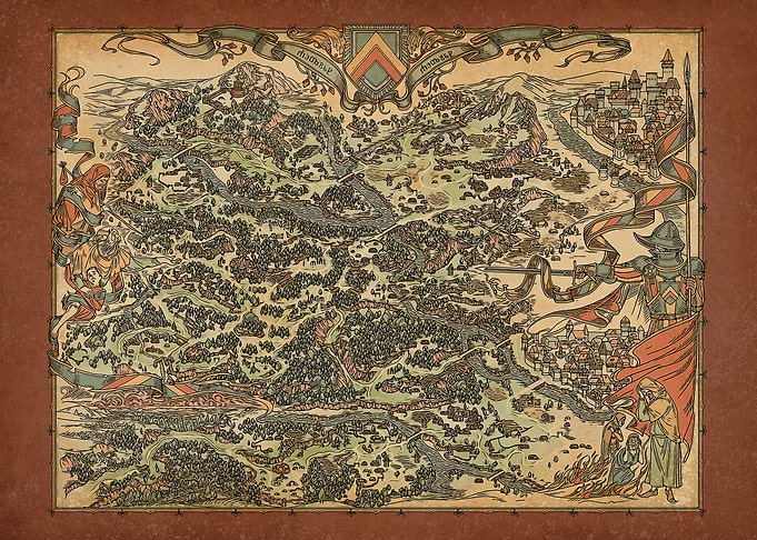 Aedirn Map