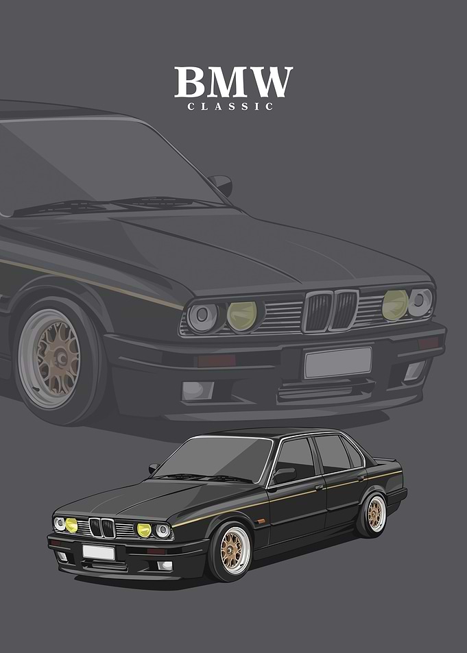Bmw classic black