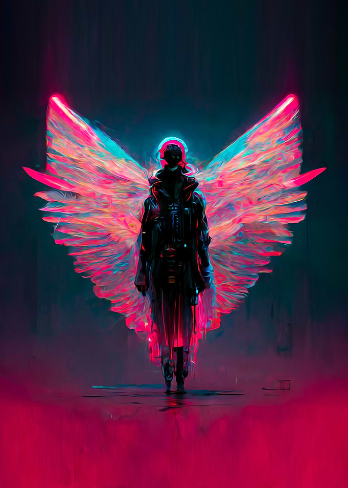 Cyberpunk Angel