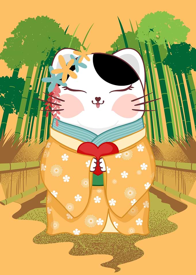 maneki neko Japanese Luck