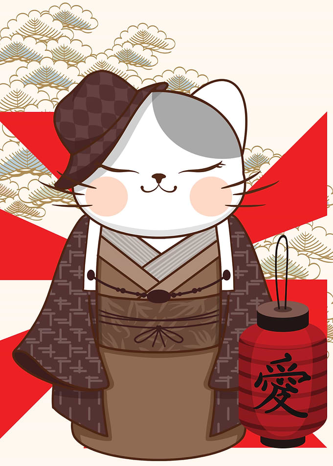 maneki neko Japanese Luck