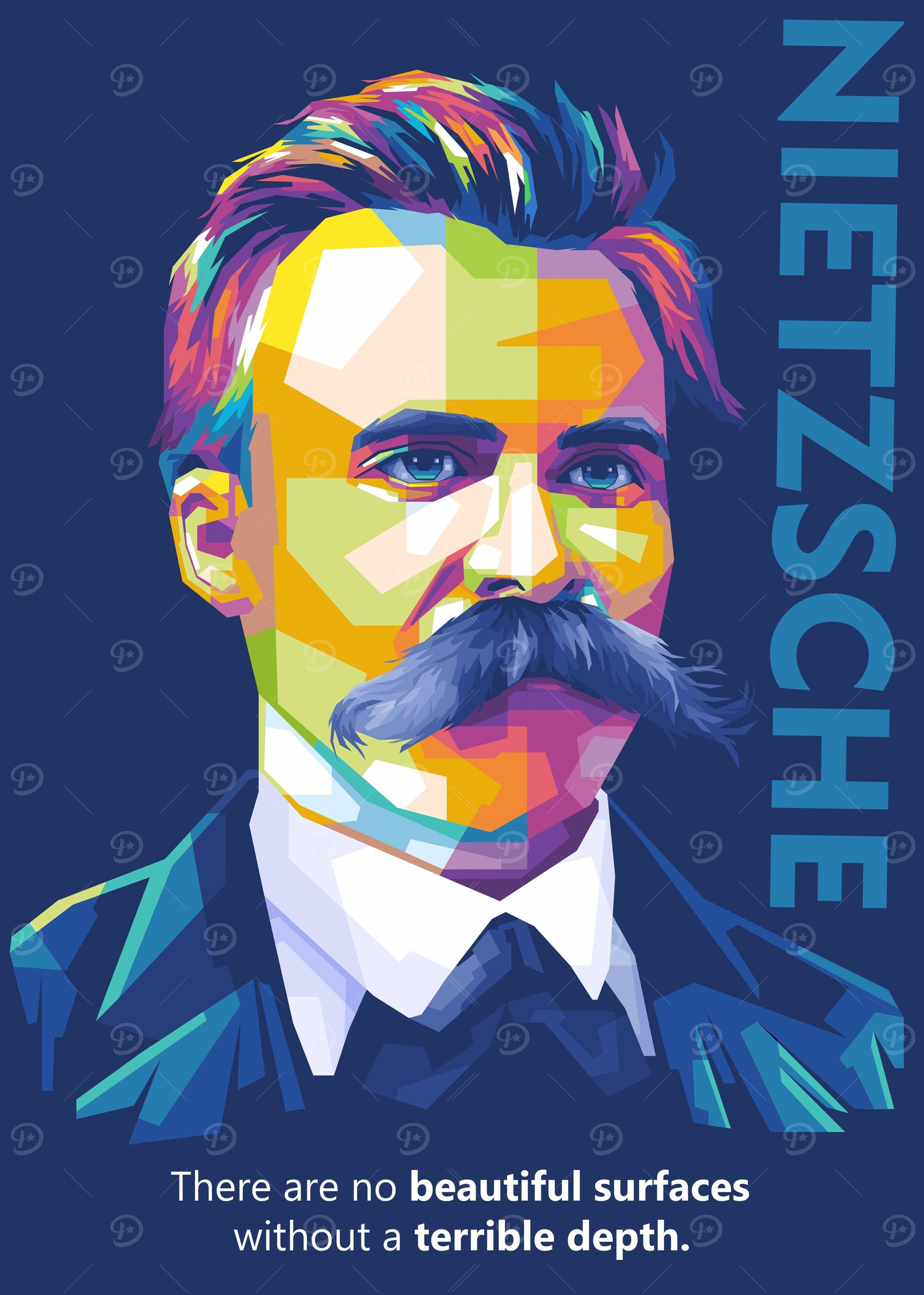 Abstract German Pop Art