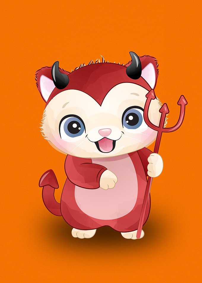 Cute Cat Halloween