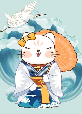 maneki neko Japanese Luck