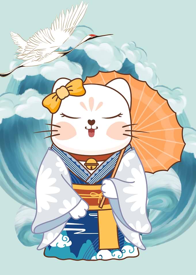 maneki neko Japanese Luck