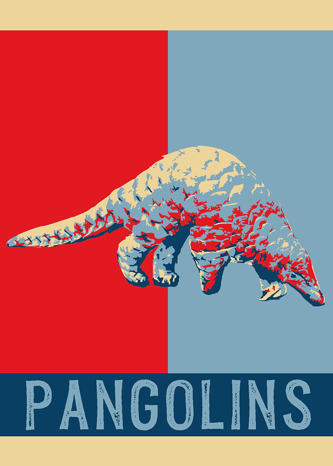 Vintage Pangolin Gift Men